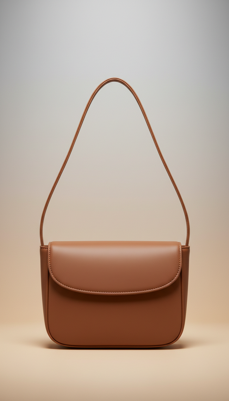 Vegan Leather Crossbody Bag