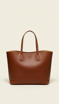 Classic Leather Tote With Wide Handles