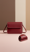 Bolso Mini Bandolera De Cuero